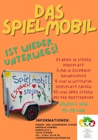 Das Spielmobil ist wieder unterwegs!